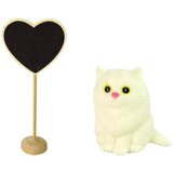  Lutka za igru Emily sa bijelom mačkom i crnom haljinom - crna | shoptok.hr