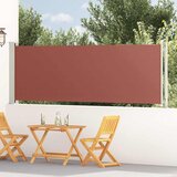  Uvlačiva bočna tenda za terasu 117 x 600 cm smeđa | shoptok.hr