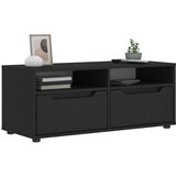 vidaXL TV ormarić VISNES crni 100x40x38 cm izrađeno drvo Cijene