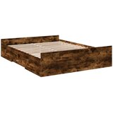 vidaXL Okvir kreveta s ladicama boja hrasta 150x200 cm drveni | shoptok.hr