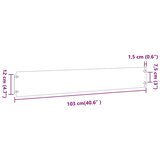 vidaXL Robniki za trato 10 kosov 15x103 cm iz nerjavečega jekla | Shoptok.si