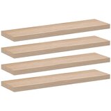 Maison Chic 4 kosi Viseče police - Stenske Police 90x23,5x4 cm inženirski les, (21758674) Cene