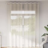 Voile zavjese s ušicama 2 kom krem 140x300 cm | shoptok.hr