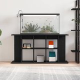  Stalak za akvarij crni hrast 120x40x60 cm inženjerski drvo | Eponuda.com