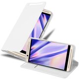 Cadorabo Ohišje, združljivo z ZTE Axon 7 v klasično srebrno - Zaščitni ovitek z magnetnim zapiranjem, stoječo funkcijo in režo za kartice, (20562092) | Shoptok.si