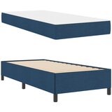 Krevet s opruga kutije Plava 80 x 200 cm tkanina | Eponuda.ba