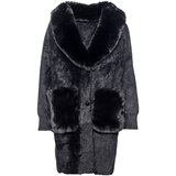 Ayfee Plašči GIACCA MAGLIERIA LUNGA CON TASCHE CAM25278 Črna Cene