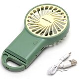 Aigostar Punjivi džepni ventilator 4W/5V 500 mAh USB, zelene boje | Eponuda.com