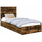  s od storage s ladicama Dimljeni hrast 90 x 200 cm | shoptok.hr