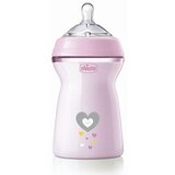  Chicco nf plastična flašica 330ml silikon 6m+ devojčica Cene