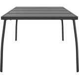 vidaXL Vrtni stol antracit 200 x 100 x 72 cm od čelične mreže | shoptok.hr