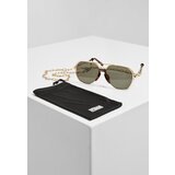Urban Classics Accessoires Karphatos sunglasses with gold chain | Shoptok.si