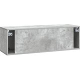 TV ormar za zid Betonska siva 98 x 31 x 30 cm Konstruirano drvo | Eponuda.ba