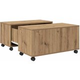  Kava Stol Umjetnički hrast 75 x 75 x 38 cm Konstruirano drvo | shoptok.hr