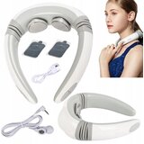  Prijenosna baterija 2 u 1. ems masažni elektrostimulator za mišiće vrata usb | shoptok.hr