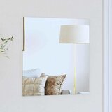  Zidno ogledalo Četvrtasti 50 x 50 cm Staklo otporno na udarce | shoptok.hr