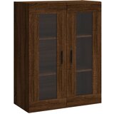 Maison Chic Stenska omarica - Zidna omarica rjav hrast 69,5x34x90 cm iu859, (22063576) | Shoptok.si