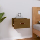  Zidni noćni ormarić boja meda 40 x 29,5 x 22 cm | shoptok.hr