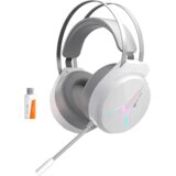 MeeTion Bežične gaming slušalice tri mode BTH015 bijele | Eponuda.ba