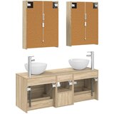  Set namještaja za kupaonicu 5 kom. Hrast sonoma | shoptok.hr