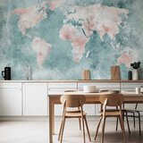  Foto tapeta - Delicate Map 350x256 Vodootporna | shoptok.hr