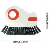 INORCO 2 v 1 ščetka za čiščenje utorov, ščetka za čiščenje utorov za vrata, okna in reže, (21874640) | Shoptok.si
