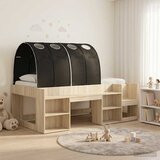  s Tunnels 3 kom. Hrast sonoma i crna Konstruirano drvo - Hrast sonoma i crna | shoptok.hr