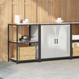  Kuhinjski set za pohranu 2 pcs Srebrna 150 x 50 x 92 cm | shoptok.hr
