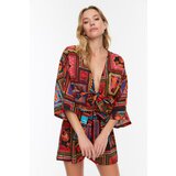 Trendyol Pink Floral Patterned Bottom-Top Set | ePonuda.com