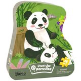 Bamboo Sestavljanka Panda iz bambusovega gozda 48 elementov | Shoptok.si