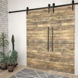  opreme za drsna vrata 2 kosa 200 cm jeklo črne barve | Shoptok.si