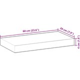  Ploča stola 60x20x4 cm Pravokutna Masivna Drvena Akacija | shoptok.hr