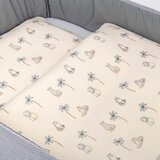 Bubaba by FreeON posteljnina za zibko / košek 2-delna safari avantura beige | Shoptok.si