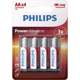 Baterija Philips Power Alkaline 1.5V AA LR6P4B/10 | Shoptok.si