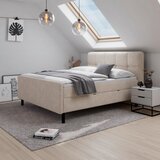 Bessagi Home Postelja Z Vzmetnico Marbella, 180x200, Bež, Z Nadvložkom | Shoptok.si