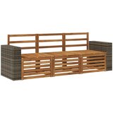 Setovi sofa 3 kom. Čvrsto drvo akacije | shoptok.hr