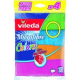 Vileda Cleaning Clothes Microfiber Colors 4 pc(s) | shoptok.hr