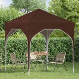  Rastezljivi šator za zabave 194 x 194 x 245 cm Smeđa | shoptok.hr