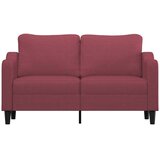  Dvosjed od tkanine crvena boja vina 140 cm | Eponuda.com
