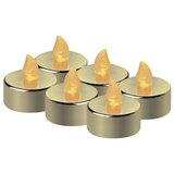 Emos led 6x zlatna čajna lampa, enterijer, vintage dccv13 ( 2649 )