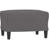  Fotelja s tabureom 60 cm od umjetne kože | shoptok.hr