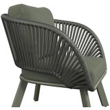 Ambia Garden LOUNGE NASLANJAČ tkanina aluminij | Shoptok.si