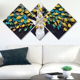 Wallity slika 4MDF1698297571, 60x115 cm, 4 dela | ePonuda.com
