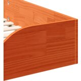 Konstrukcija postelje Voskast rjav 90 x 190 cm, (5000126083) | Shoptok.si