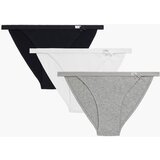 Atlantic Women's Thong Panties 3Pack - Multicolored | shoptok.hr