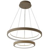 Brilagi LED prigušiva luster na sajli FALCON SLIM LED/68W/230V Ø 50 cm bež + daljinski upravljač | Eponuda.com