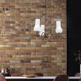  Brilagi - LED luster na lancu COTTAGE 3xE14/40W/230V braon/bela | Eponuda.com
