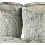 Mondex okrasni lonci keramika Neva Komplet 39x39x42cm 32x32x38.5cm 26x26x35cm siva 3kos, (5000305442) | Shoptok.si
