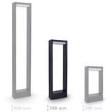  Brilagi - LED spoljašnja lampa RAGUSA LED/7W/230V 3000/4000/6000K crna IP54 50 cm | Eponuda.com