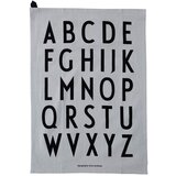Design Letters siva pamučna kuhinjska krpa Alphabet, 40 x 60 cm Cijene